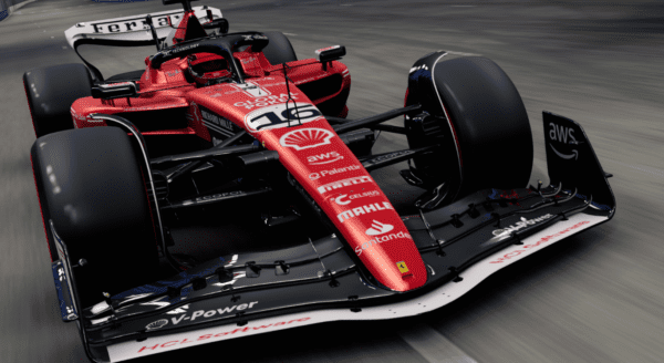 Ferrari livery Las Vegas