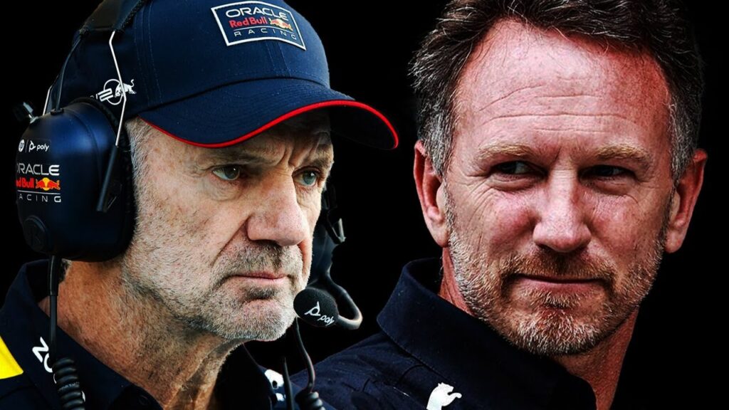 Adrian Newey en Christian Horner
