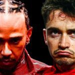 Charles Leclerc en Lewis Hamilton Ferrari