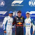 Liam Lawson Max Verstappen Carlos Sainz